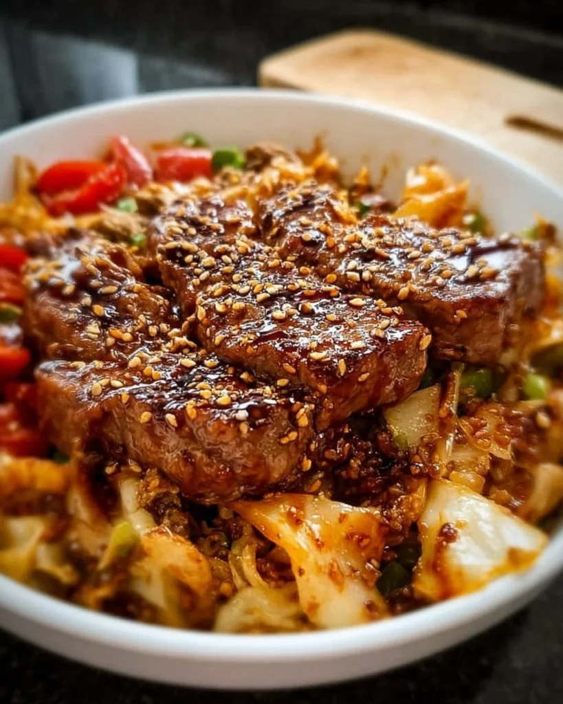 A selection of quick low carb high protein meals prepared and served in a bowl.