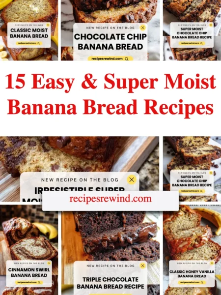 Delicious slices of moist banana bread with walnuts on a wooden cutting board