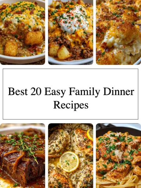 Delicious family dinner recipes for easy meal planning and enjoyment