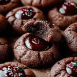 Chocolate Thumbprint Cookies