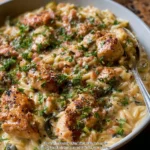 Creamy Chicken and Orzo Dinner