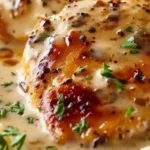 Creamy Garlic Chicken with Mashed Potatoes