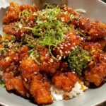 Crispy Orange Garlic Chicken