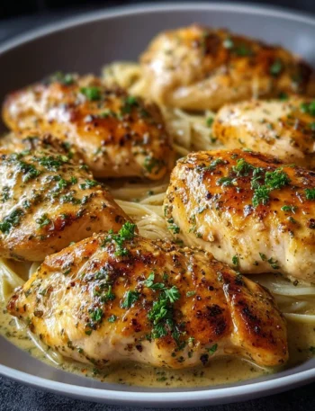 A bowl of Crock Pot Angel Chicken with herbs and spices, showcasing a comforting dish.
