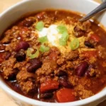 Crock Pot Chili