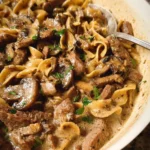 Easy Beef Stroganoff