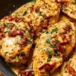 Easy Marry Me Chicken recipe ready in 30 minutes, creamy and delicious dish.