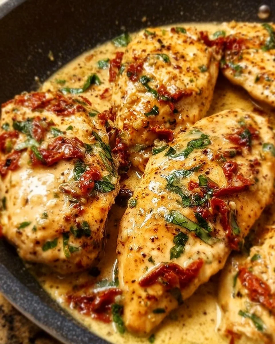 A creamy chicken dish perfect for any occasion