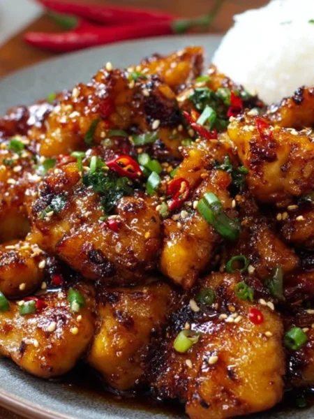 Easy Soy Garlic Chicken Thighs recipe with flavorful garlic soy glaze