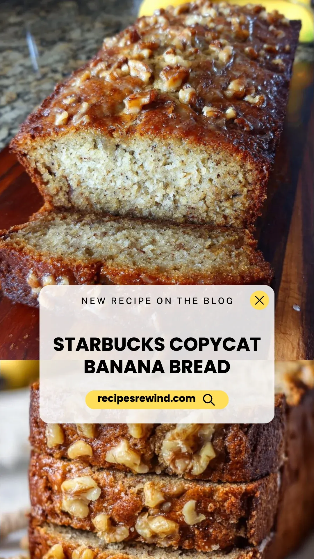 Starbucks Copycat Banana Bread
