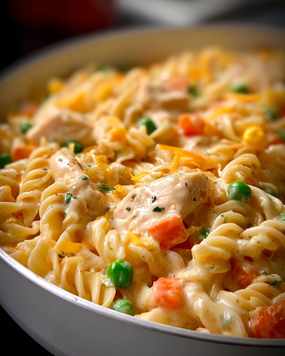 Classic Chicken Pot Pie Pasta