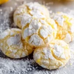Lemon Crinkle Cookies