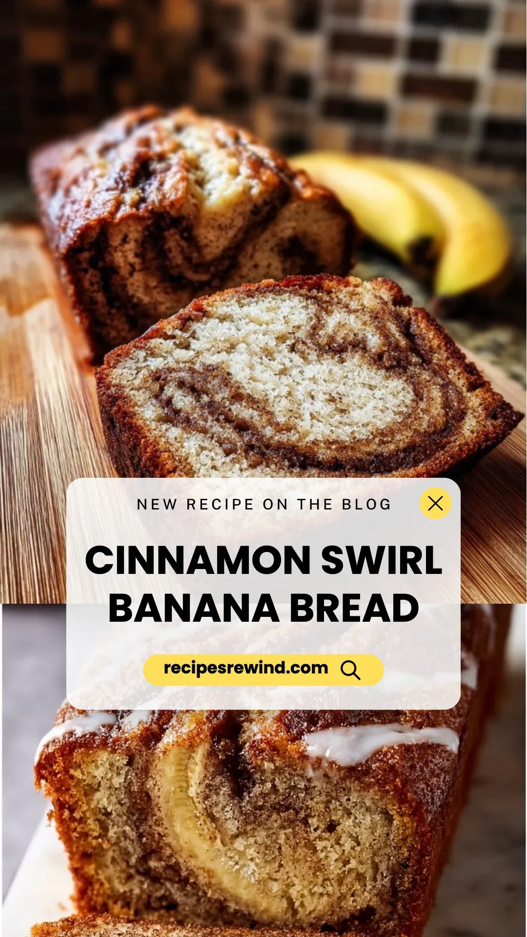 Cinnamon Swirl Banana Bread