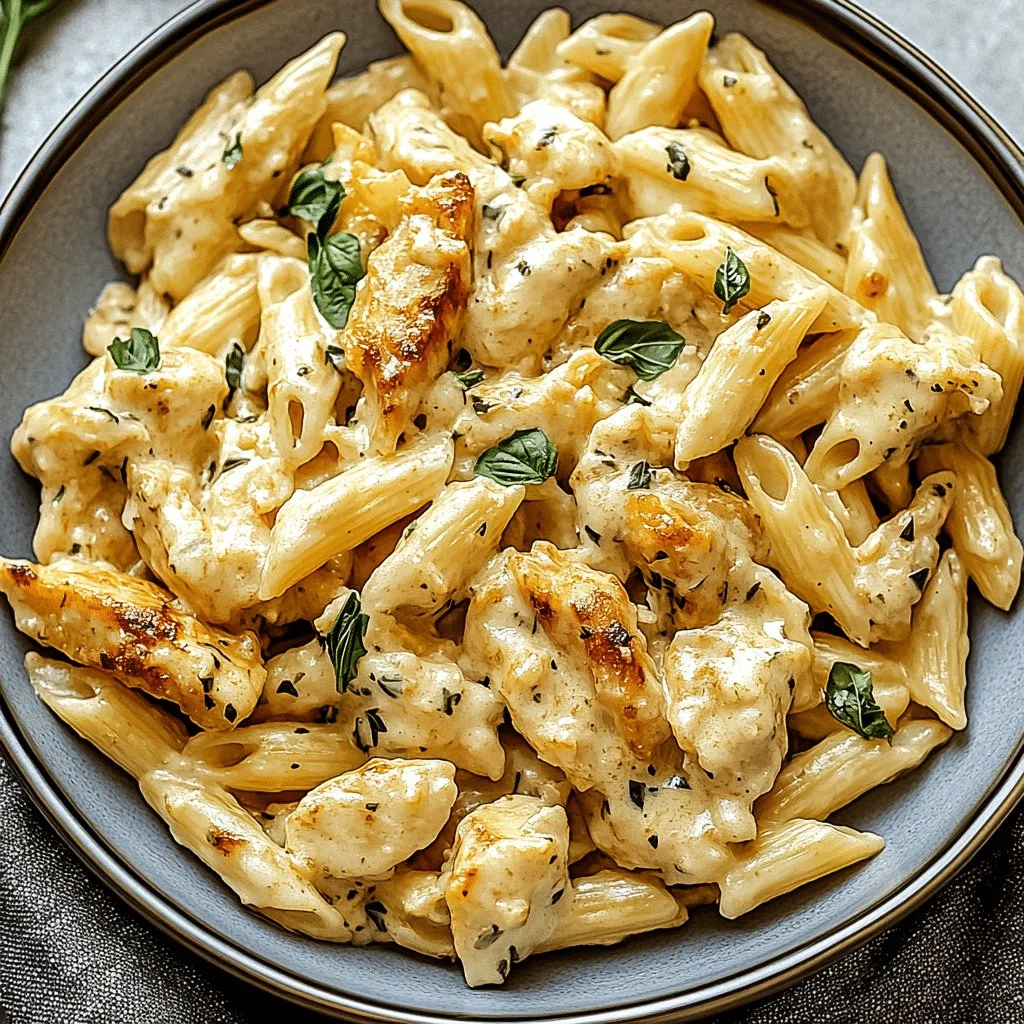 A Creamy Chicken Pasta Dish for Any Occasion