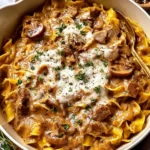 One Pot French Onion Pasta