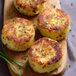 Oven-Baked Mashed Potato Cakes