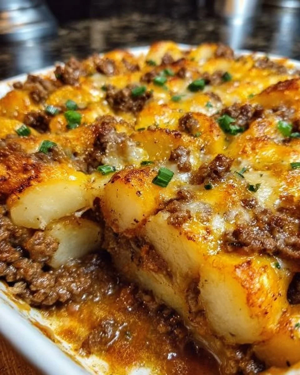 A comforting, nostalgia-filled casserole.