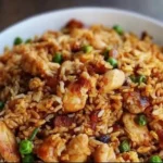 Savory Japanese BBQ Chicken Fried Rice Extravaganza