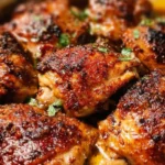 Slow Cooked Chicken Thighs