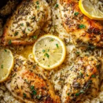 Slow Cooker Lemon Herb Chicken with Rice