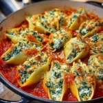 Spinach and Ricotta Stuffed Shells