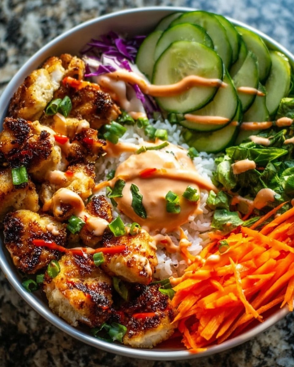 Bang Bang Chicken Bowl
