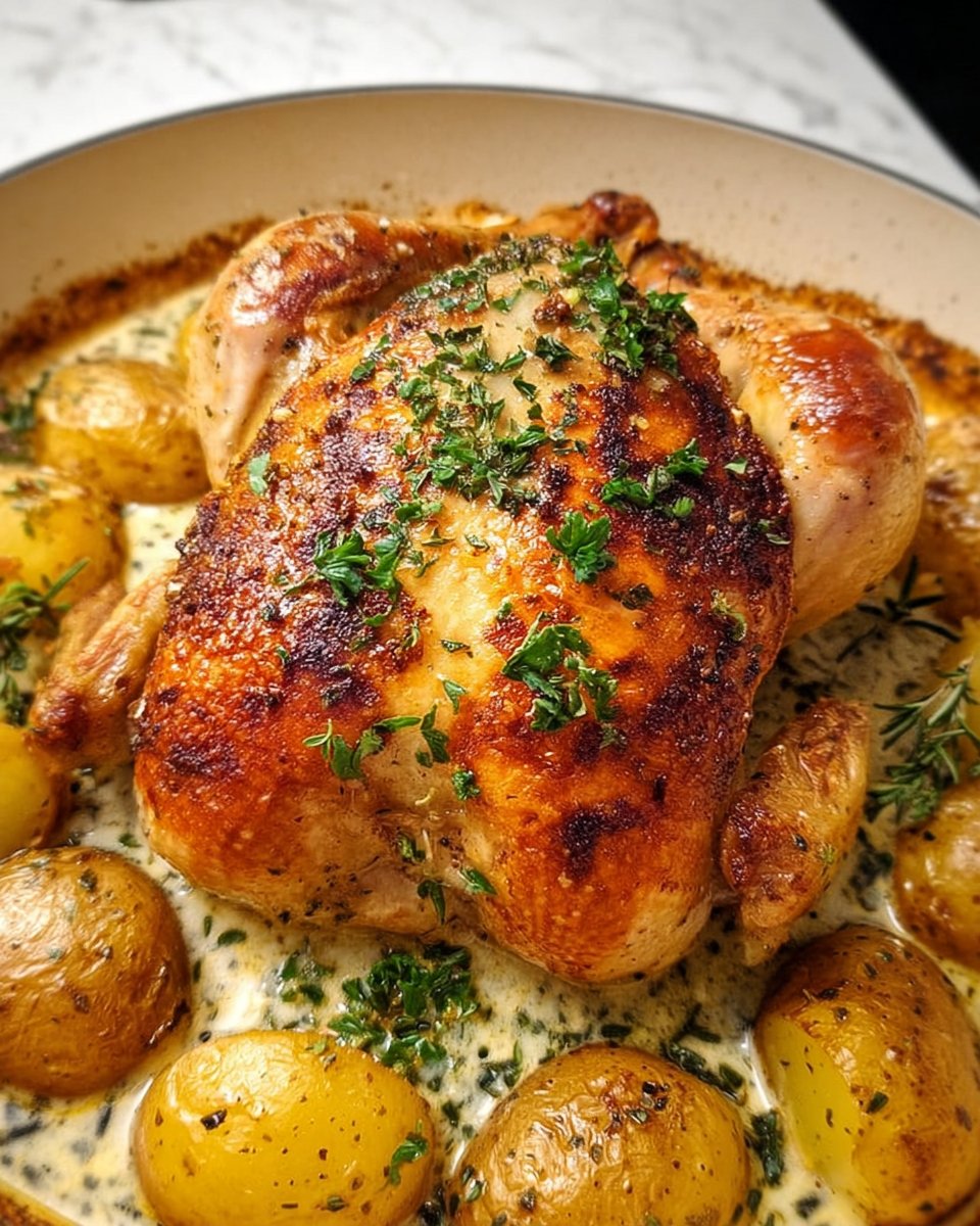 Dutch Oven Roast Chicken