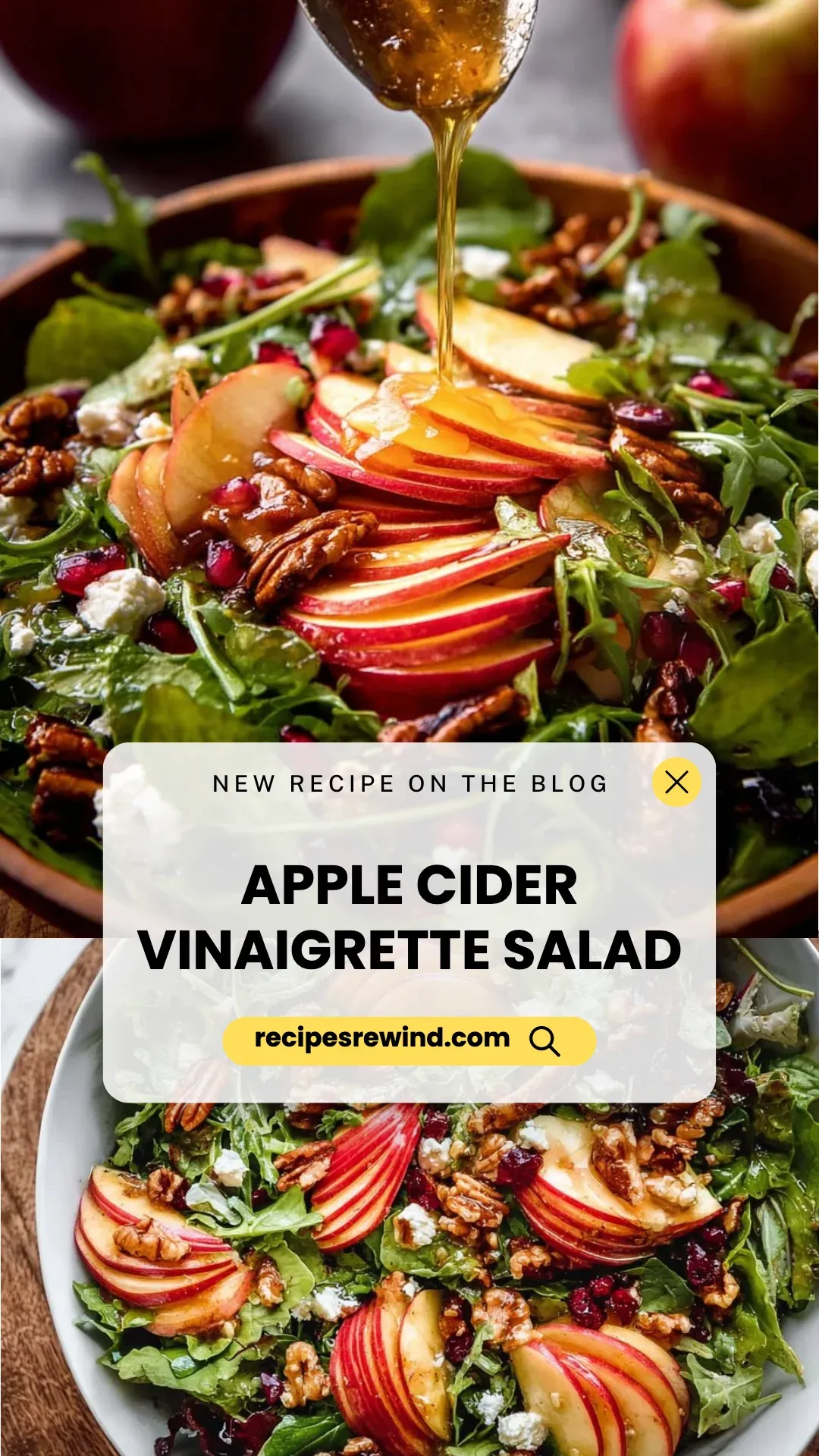 Apple Cider Vinaigrette Salad