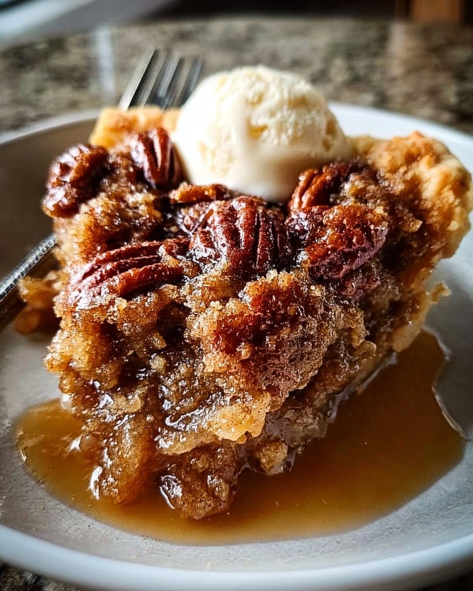 Old-Fashioned Pecan Pie Cobbler