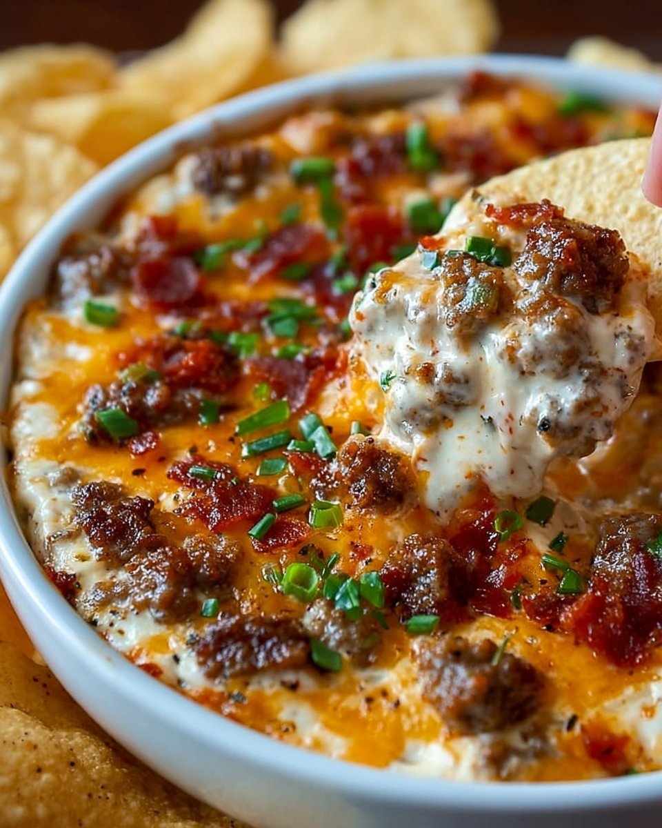Cheesy Hissy Fit Dip for Game Days