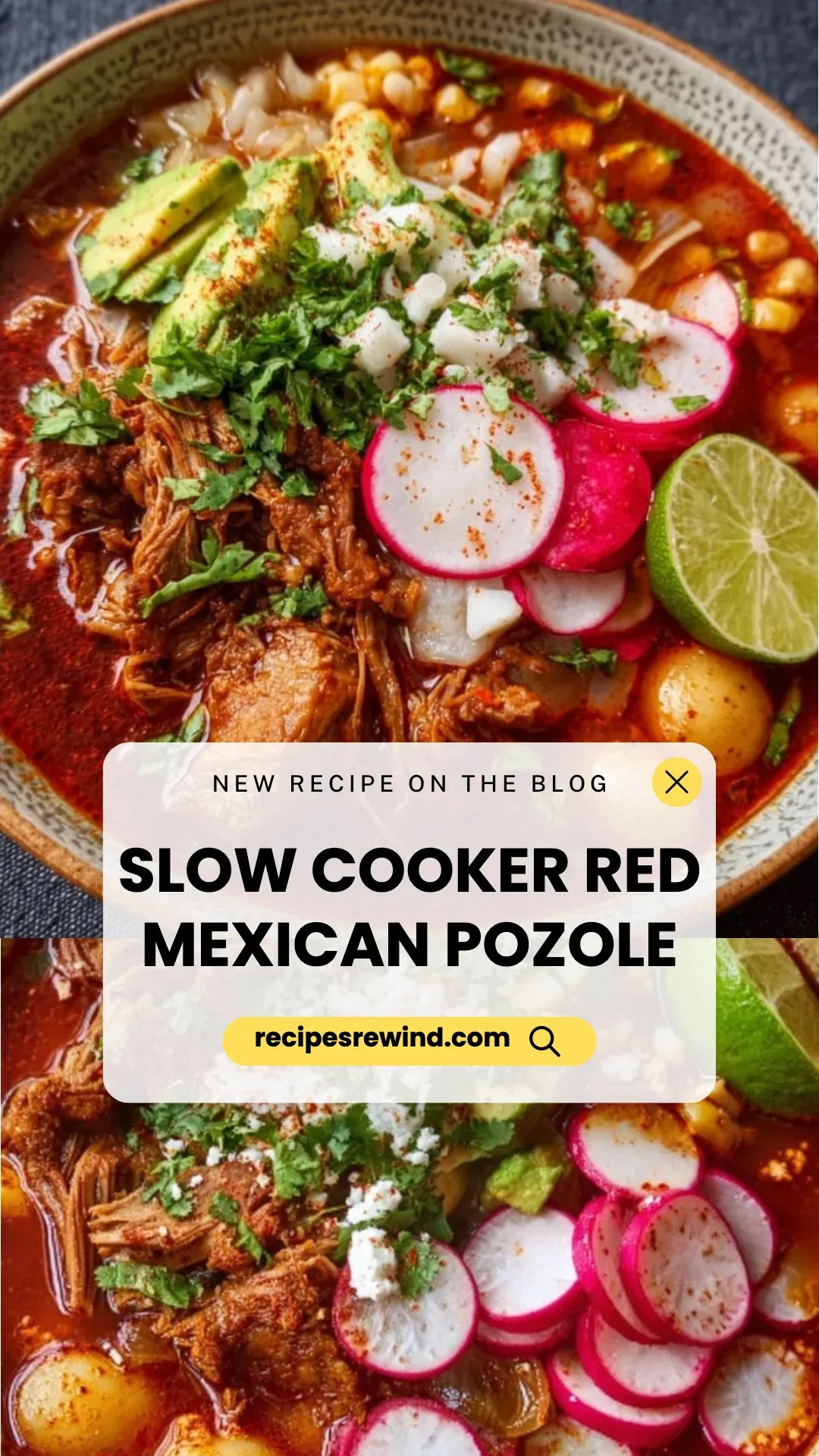 Slow Cooker Red Mexican Pozole
