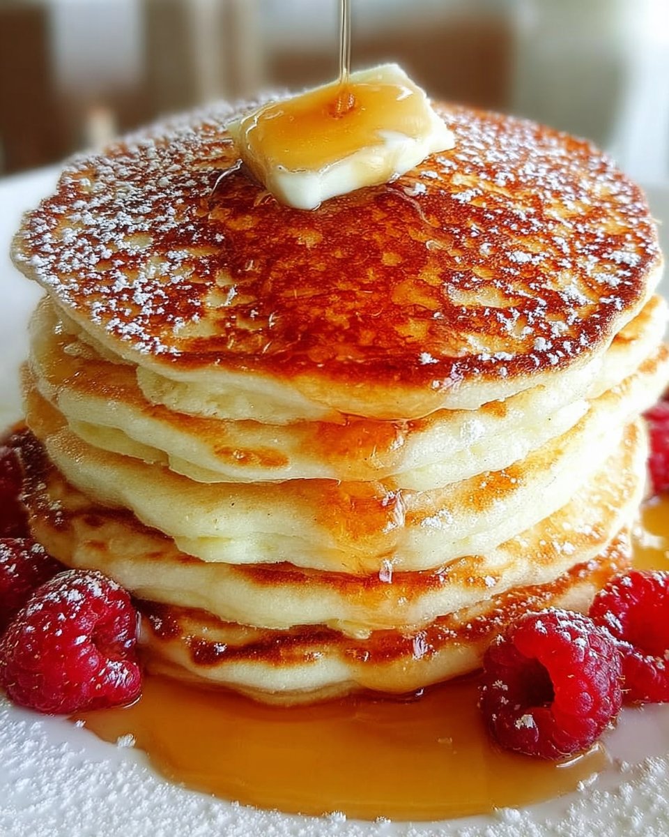 Fluffy Buttermilk Pancakes From Scratch