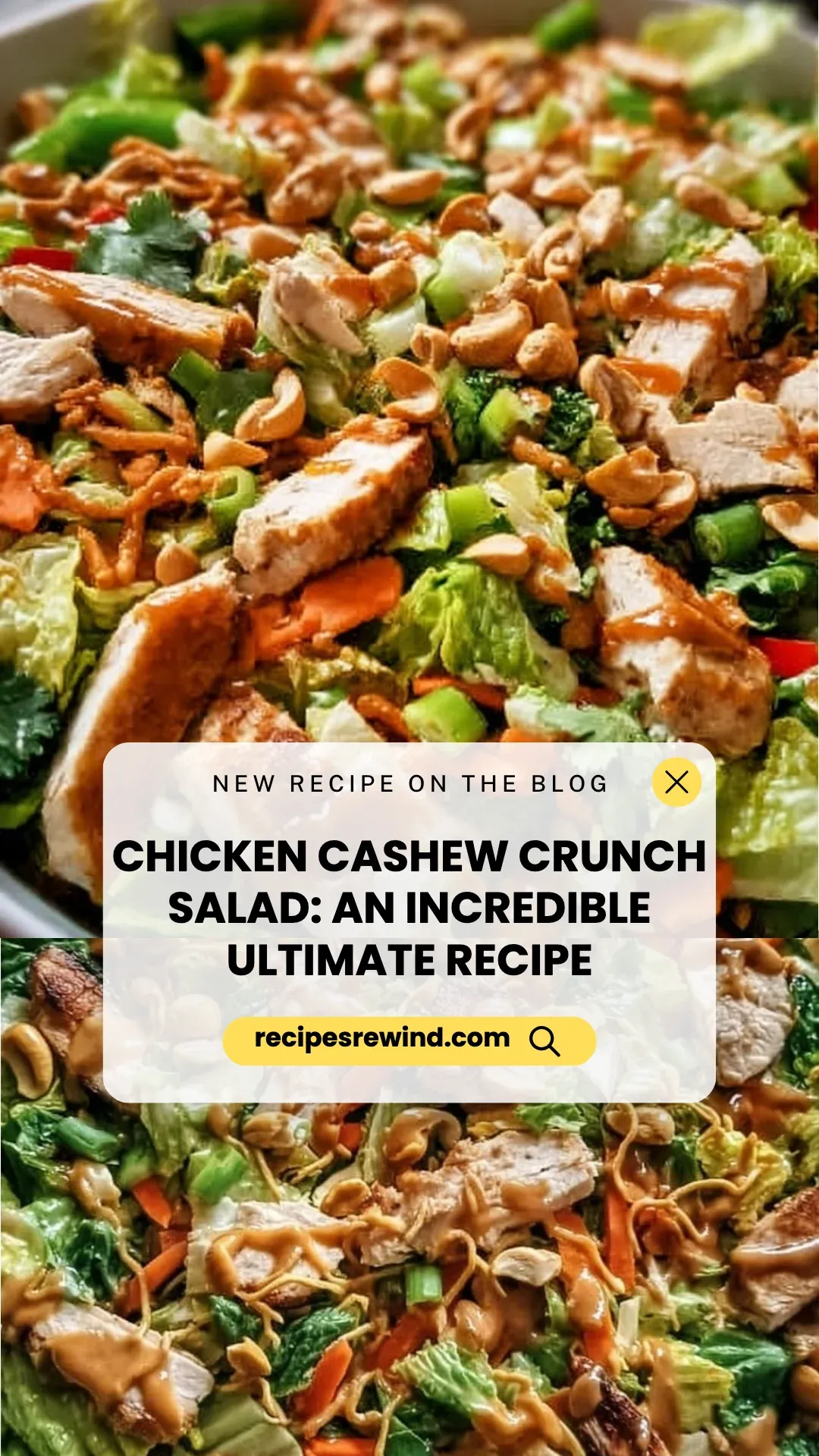 Chicken Cashew Crunch Salad: An Incredible Ultimate Recipe