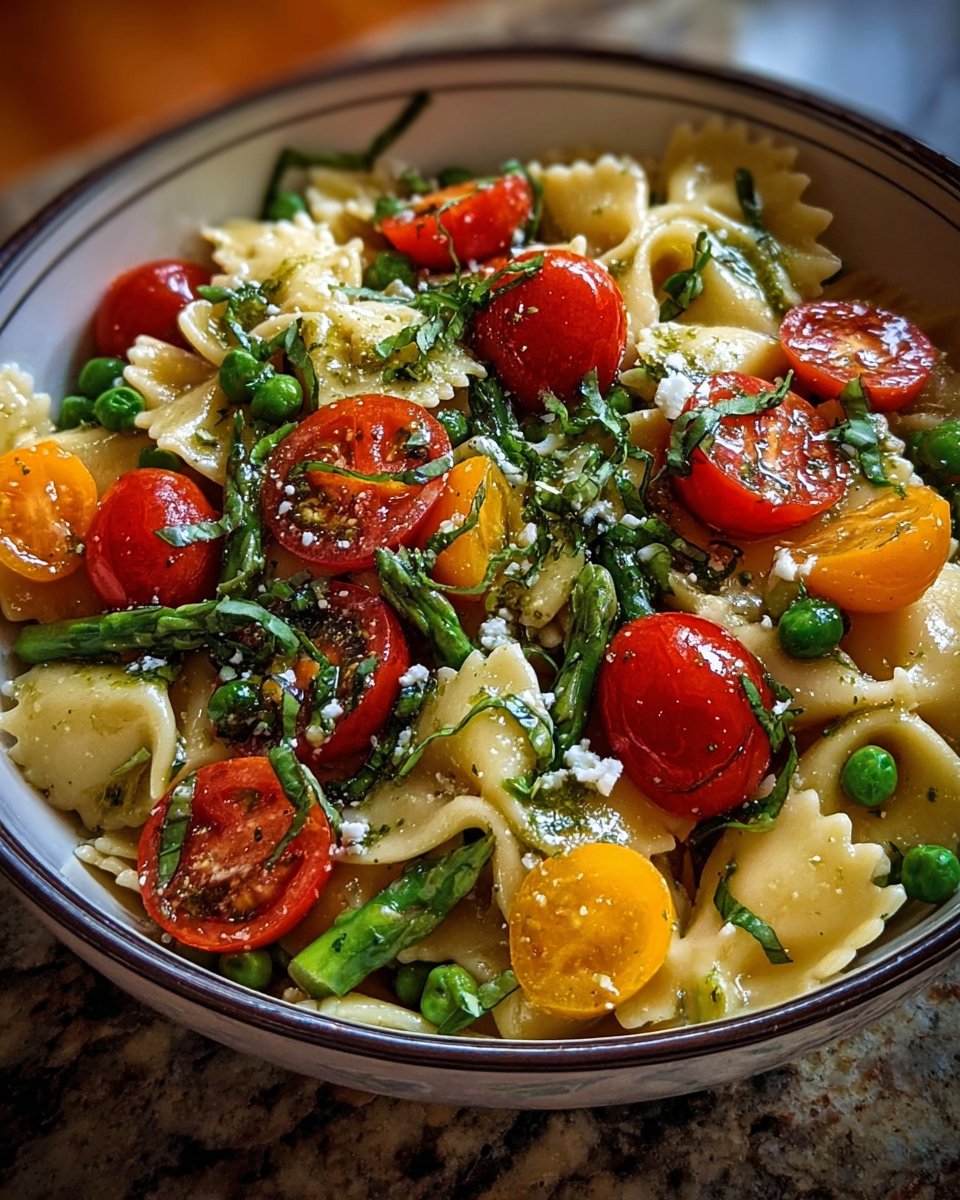 Fresh Spring Pasta Salad