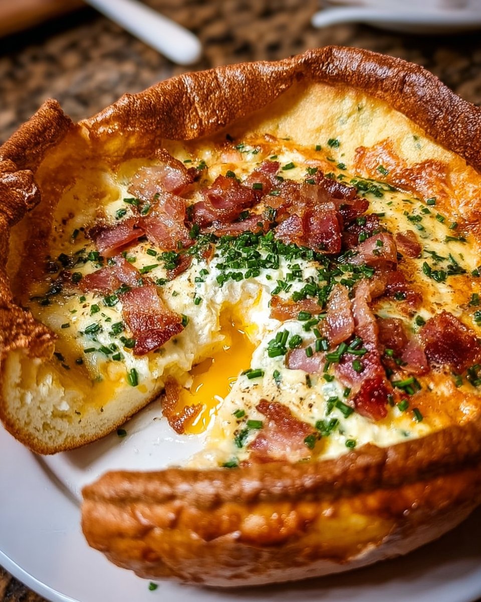 Savory Cheddar & Bacon Dutch Baby: A Delightful Treat!
