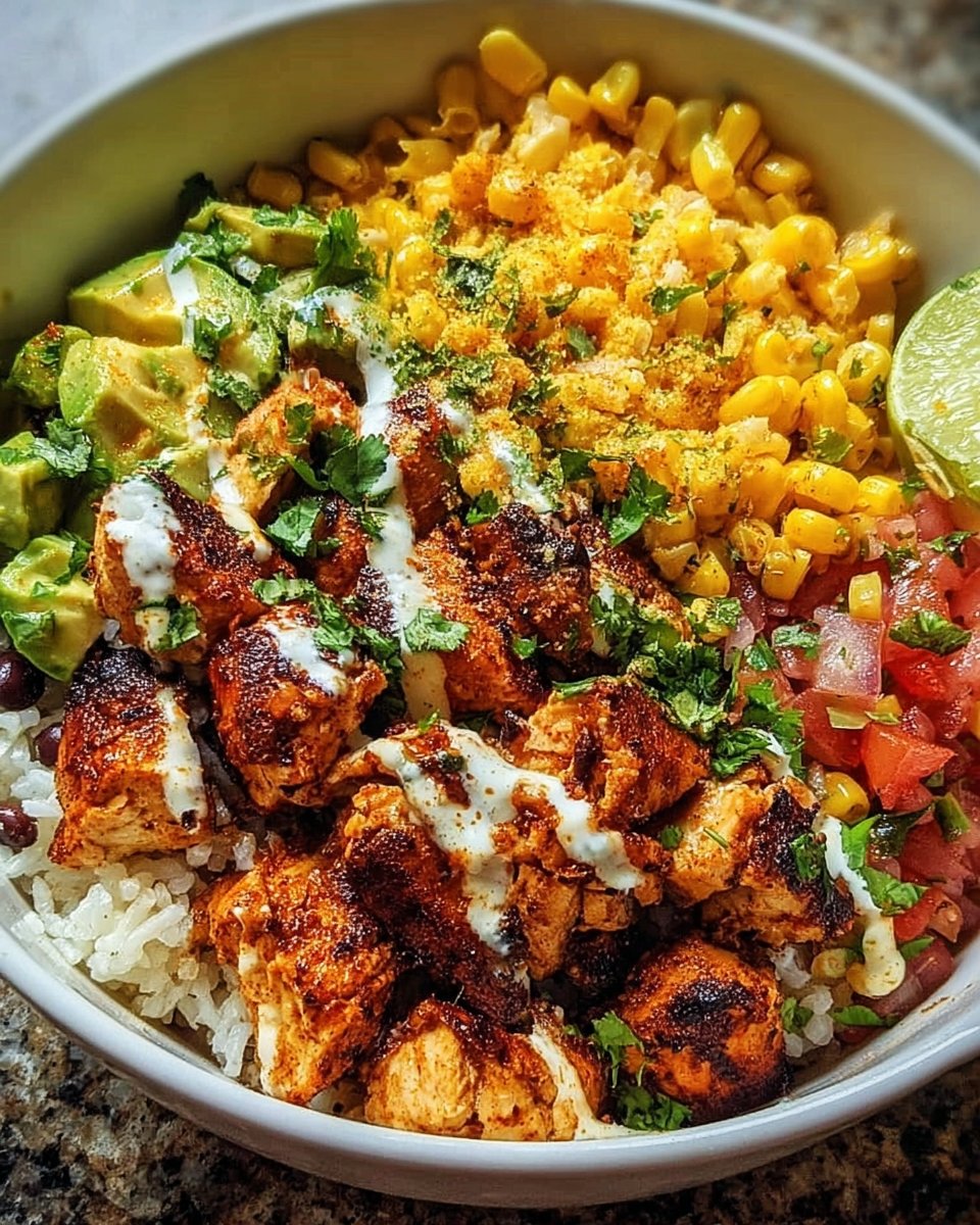 Tasty Street Corn Chicken Bowl