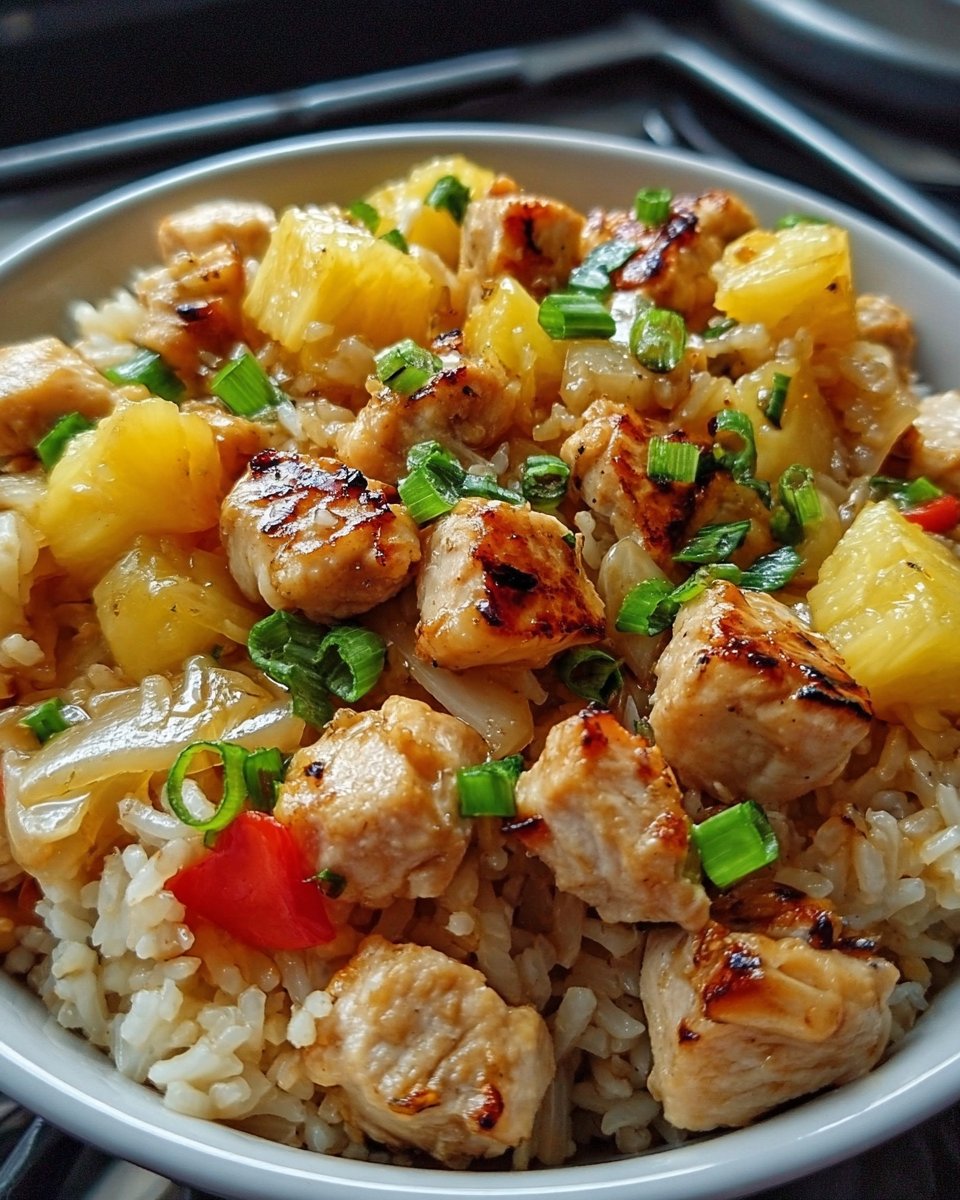 Pineapple Chicken and Rice