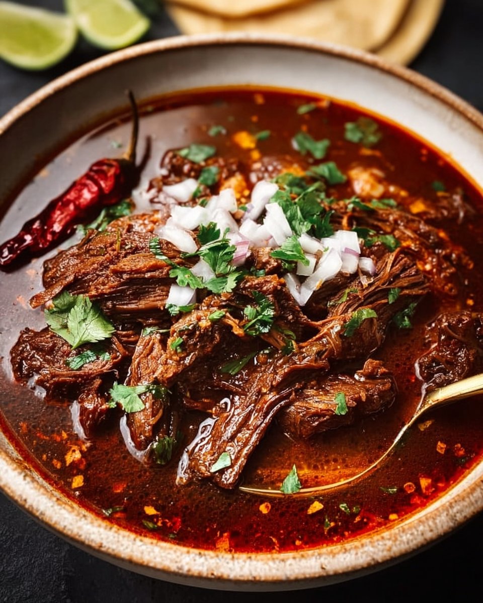 Crockpot Mexican Beef Birria