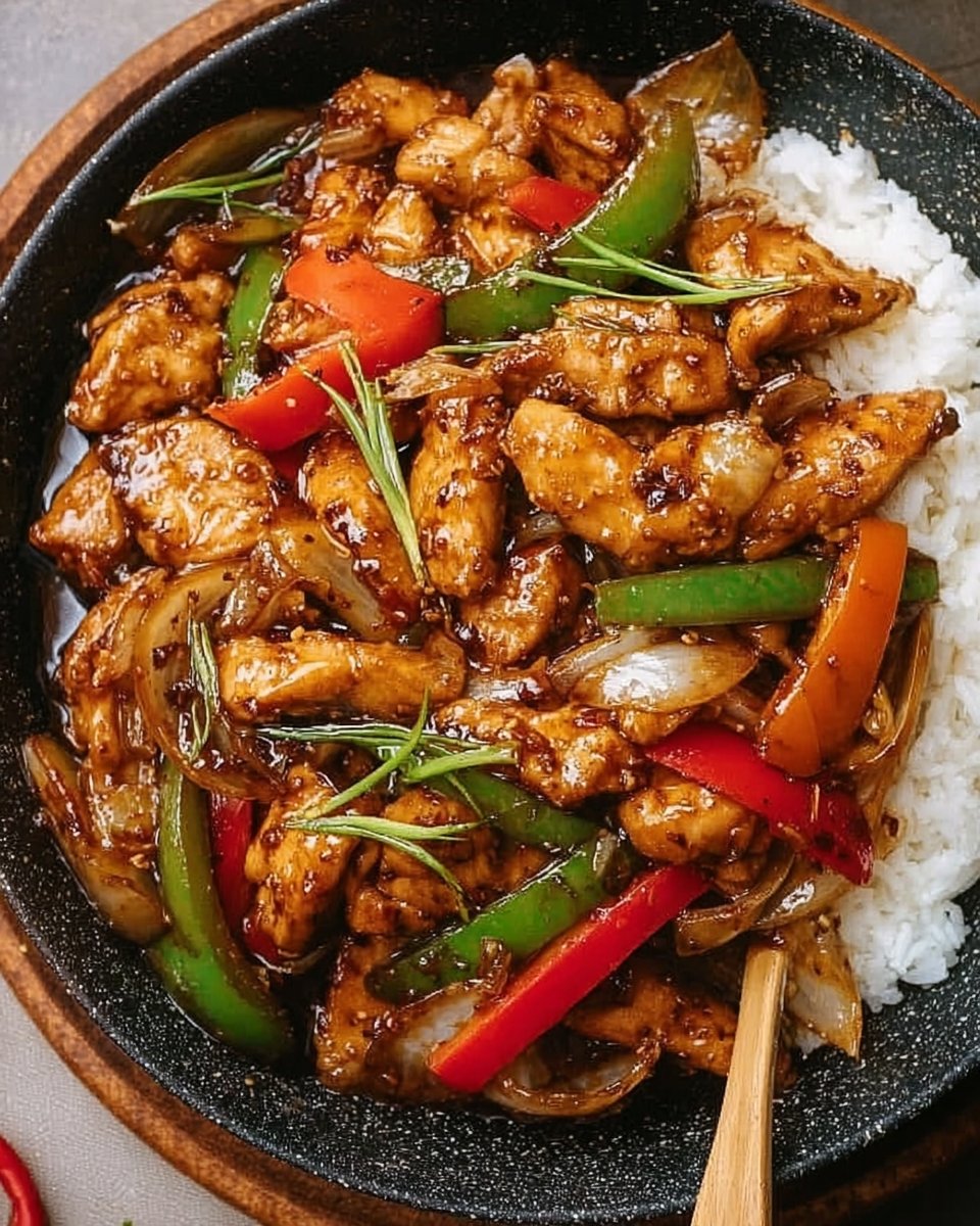 Black Pepper Chicken