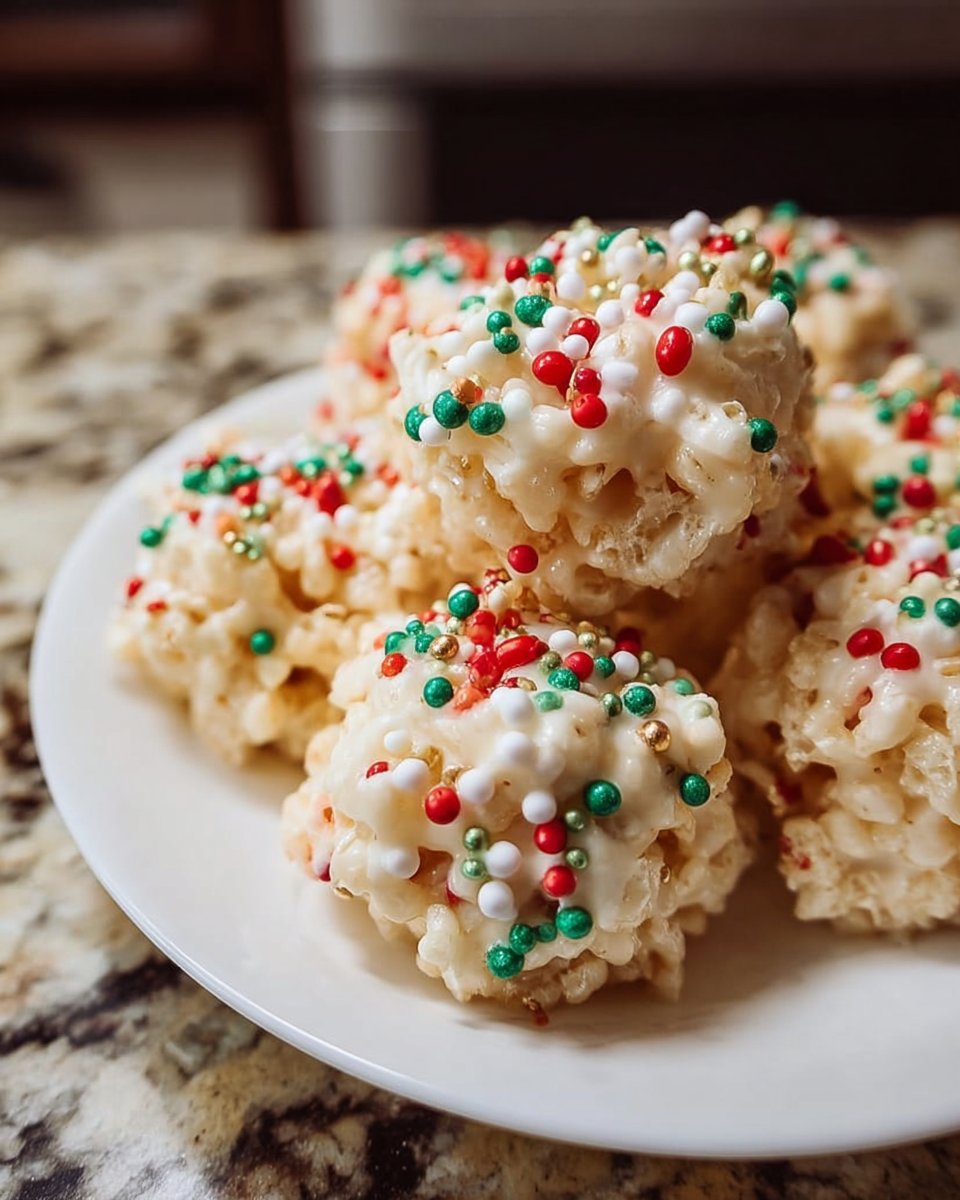 Christmas Rice Crispy Treats