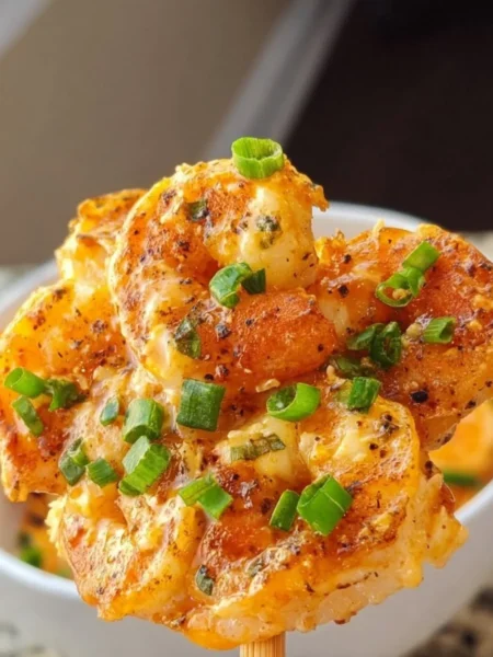 Crispy Bang Bang Shrimp served with a tangy sauce on a plate.