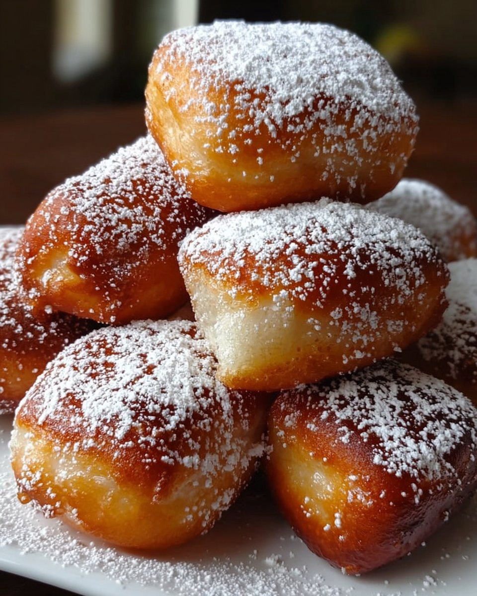 Easy Vanilla French Beignets Recipe