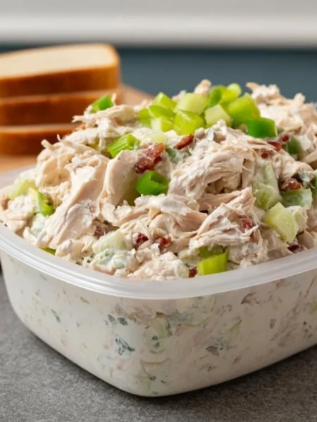Homemade chicken salad inspired by Costco recipe