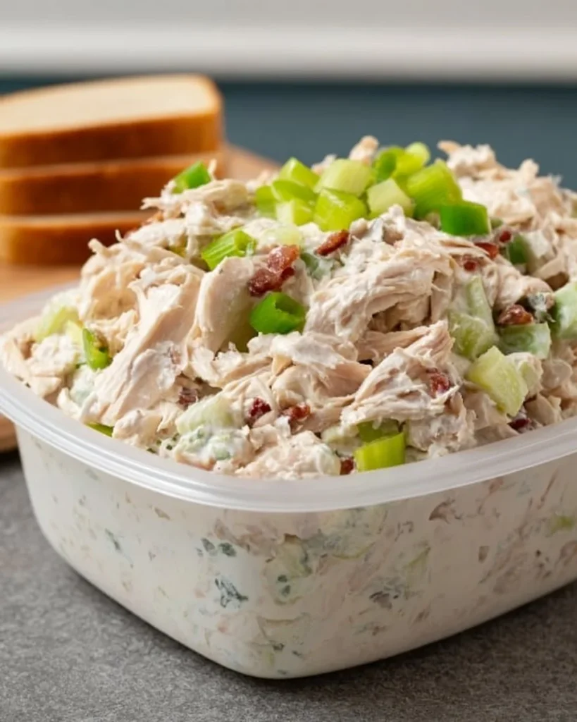 Homemade chicken salad inspired by Costco recipe