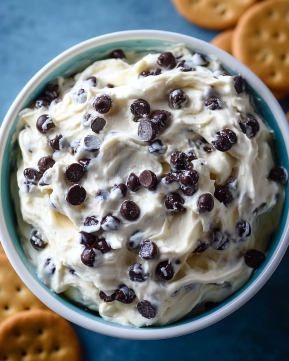 Chocolate Chip Cheesecake Dip