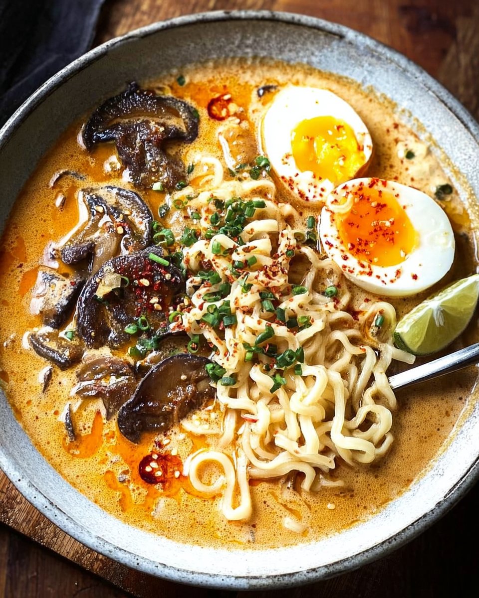 Spicy Coconut Curry Ramen