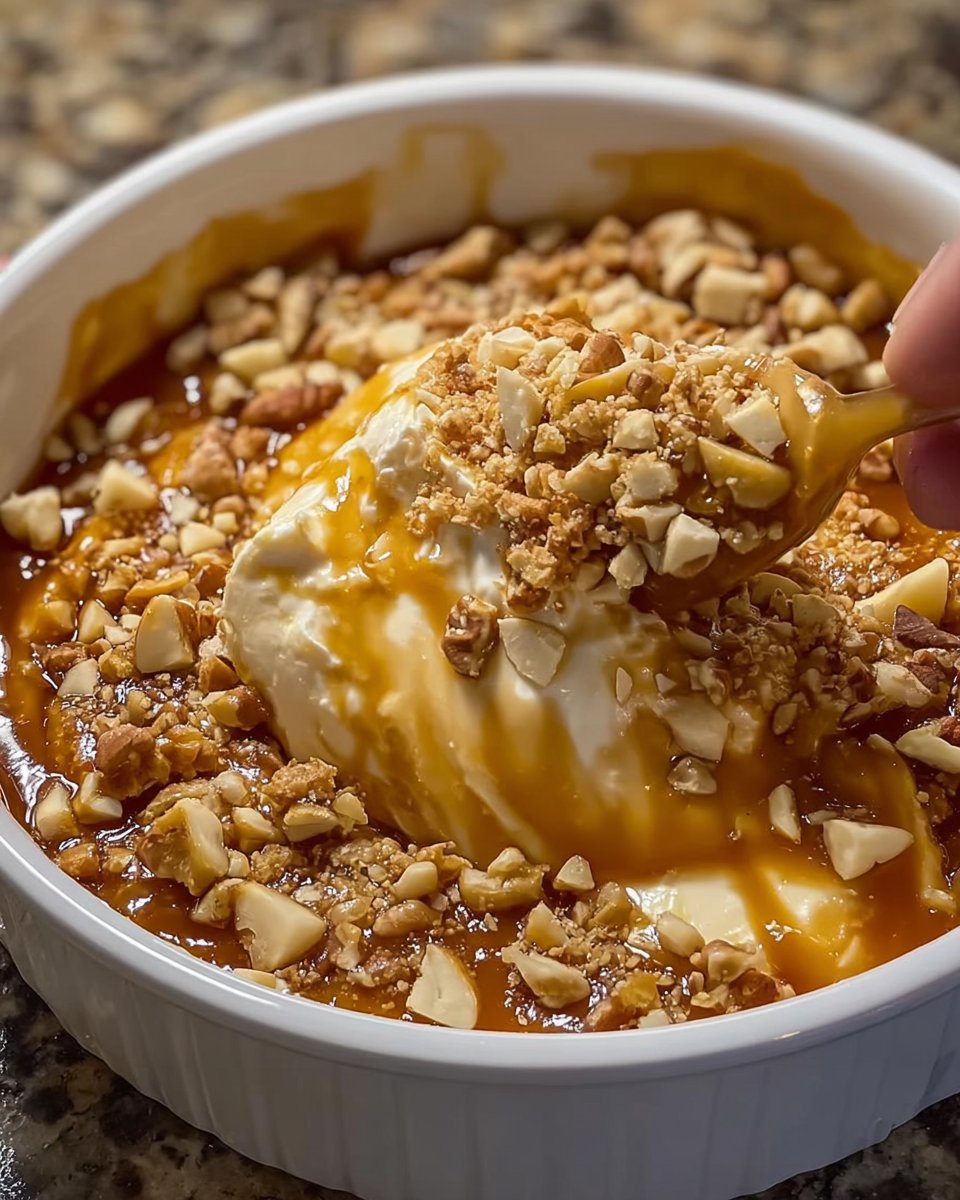 Cream Cheese Caramel Apple Dip for Thanksgiving and Fall Gatherings