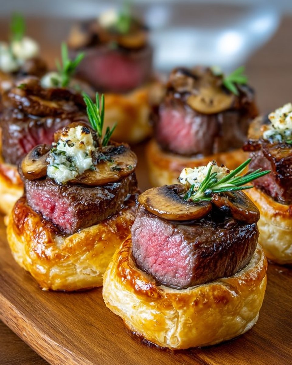 Mini Beef Wellington Bites