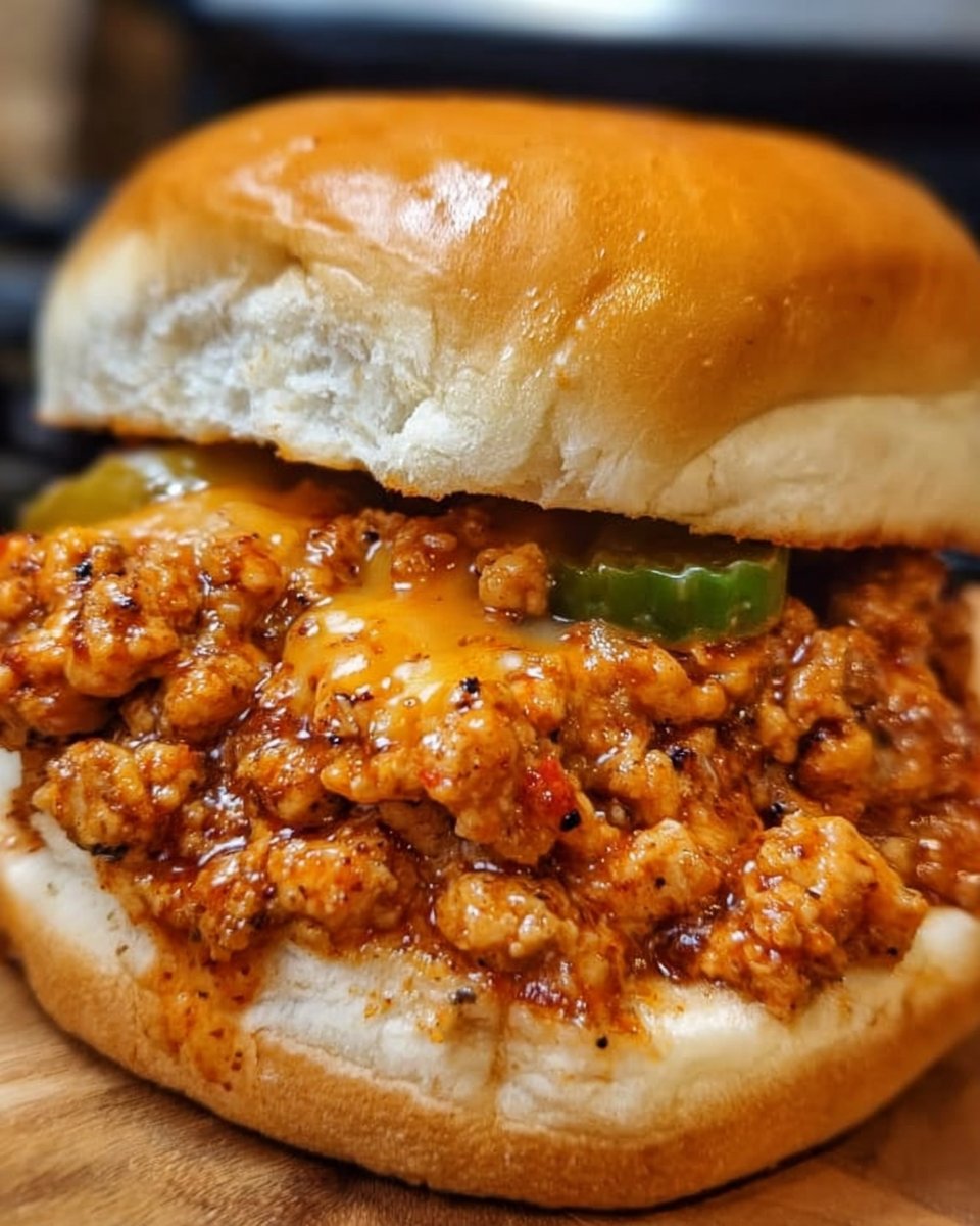 Cajun Chicken Sloppy Joes