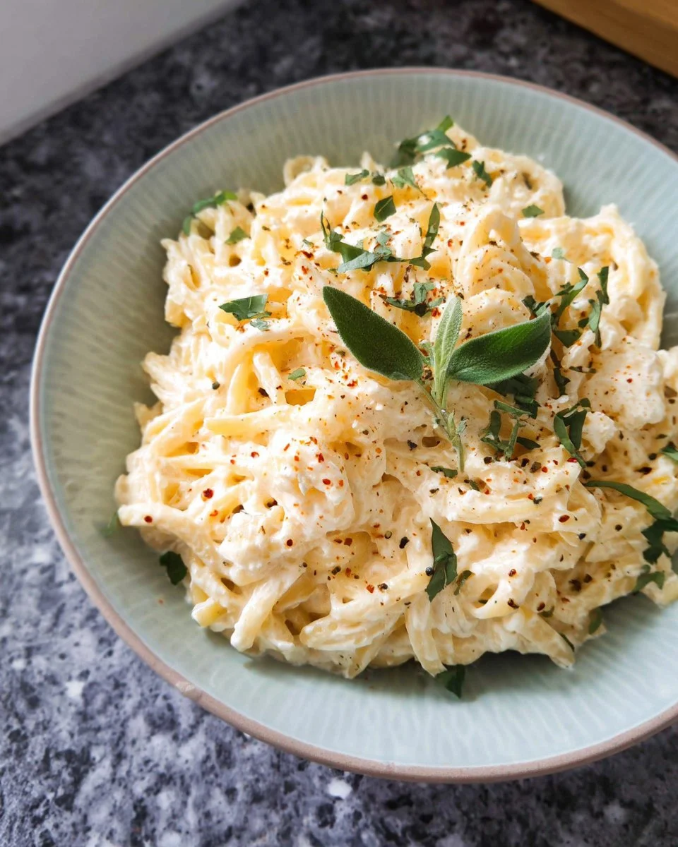 Cottage Cheese Alfredo